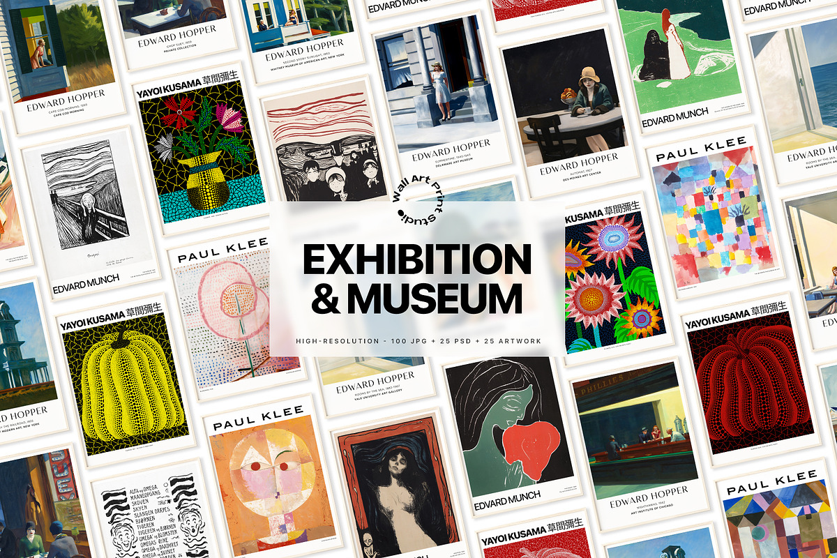 Exhibition Museum Art 1, a Graphic by Wall Art Print Studio (Photo 1 of 27)