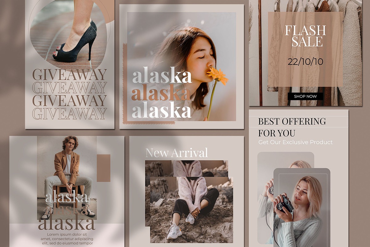 Alaska Instagram Post and Story, a Social Media Template by Compaq_Creative (Photo 10 of 10)