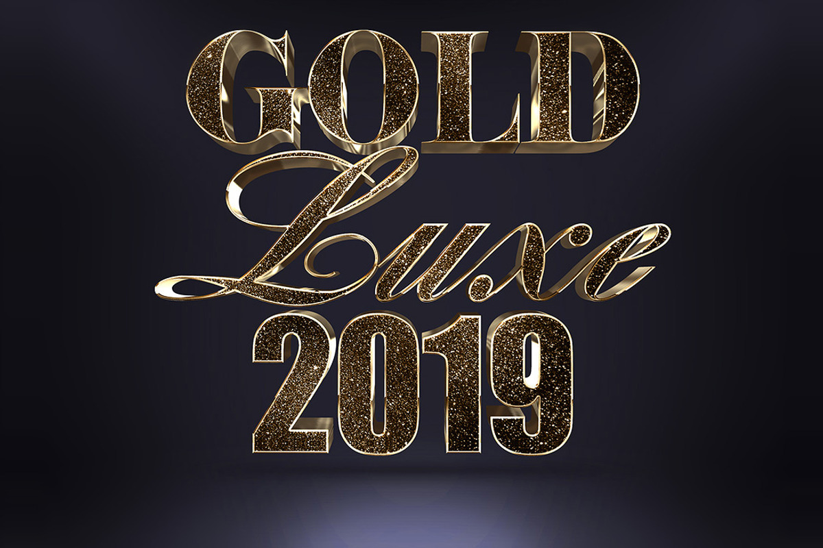 3D Gold Text Effects Vol.2 preview 8