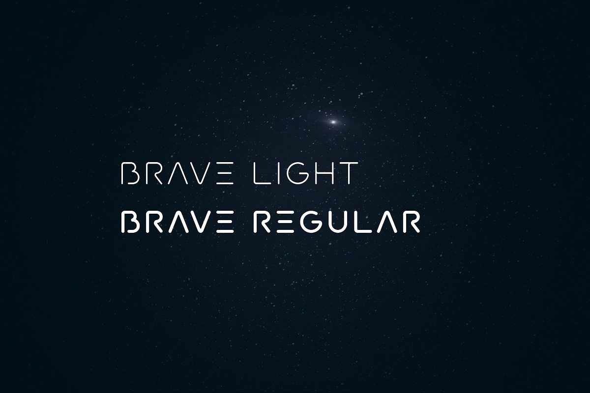 Brave Futuristic Font, a Sans Serif Font by sunnytudu (Photo 5 of 7)