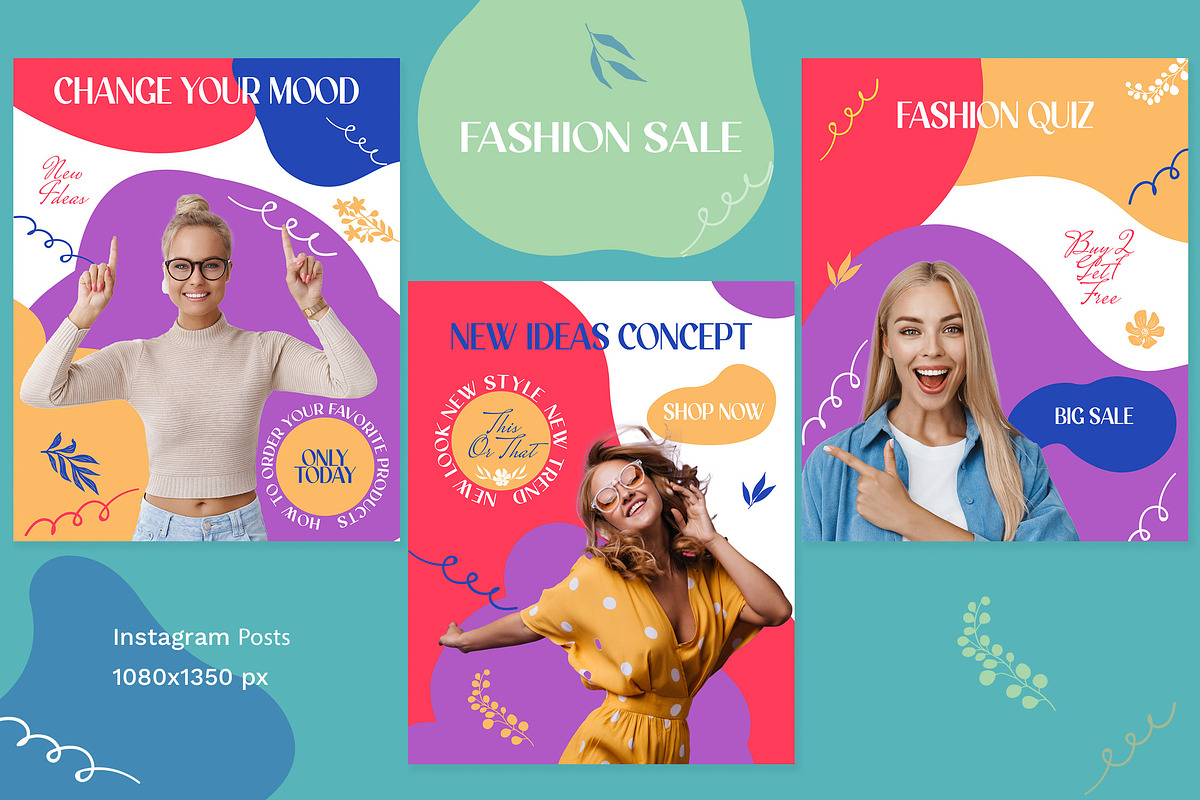 Fashion Sale Instagram, a Social Media Template by Andrew Skoch Design (Photo 4 of 6)