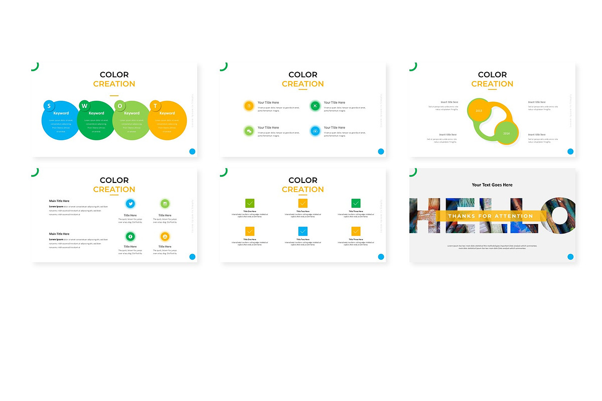 Hello - Powerpoint Template, a Presentation Template by AQR Studio