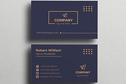 Unique Business Card Design Template, a Business Card Template by MightyDesign (Thumbnail 3 of 6)