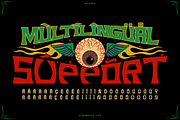 Rebel Kulture + Free Vector Set, a Serif Font by inumocca_type (Thumbnail 11 of 13)