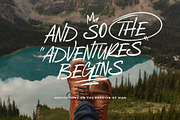 Black Bounars Natural Marker, a Handwritten Font by Damarletter (Thumbnail 2 of 9)