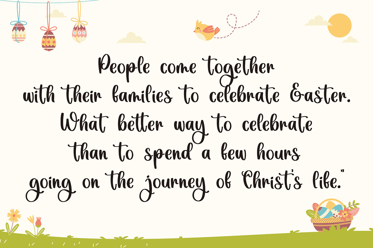 Sweet Rabbit, a Script Font by Mozatype (Photo 5 of 7)