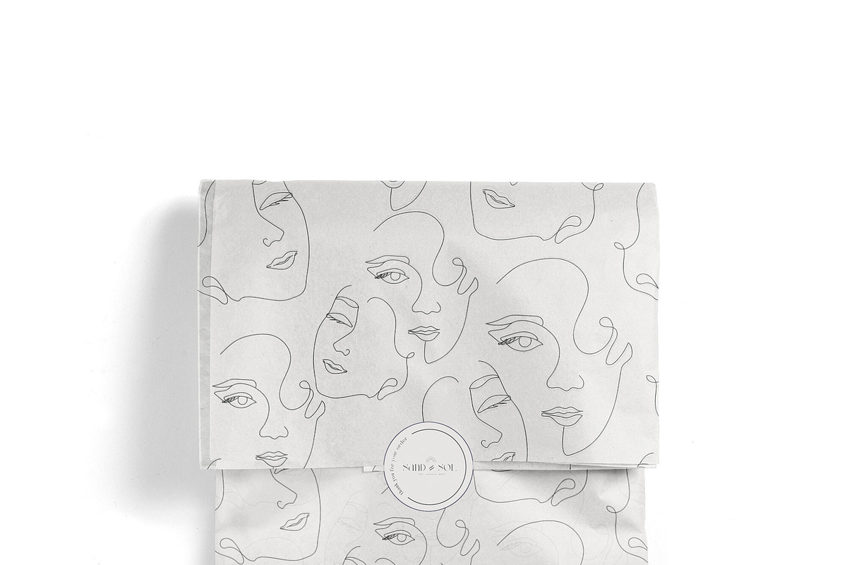 sabrina iii | tissue paper, a Stationery Template by atelier marbl (Photo 1 of 4)