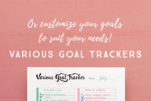 Plan Of Action & Goal Trackers