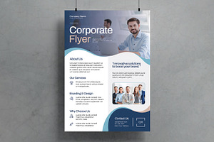 Corporate Flyer Template, a Flyer Template by MightyDesign