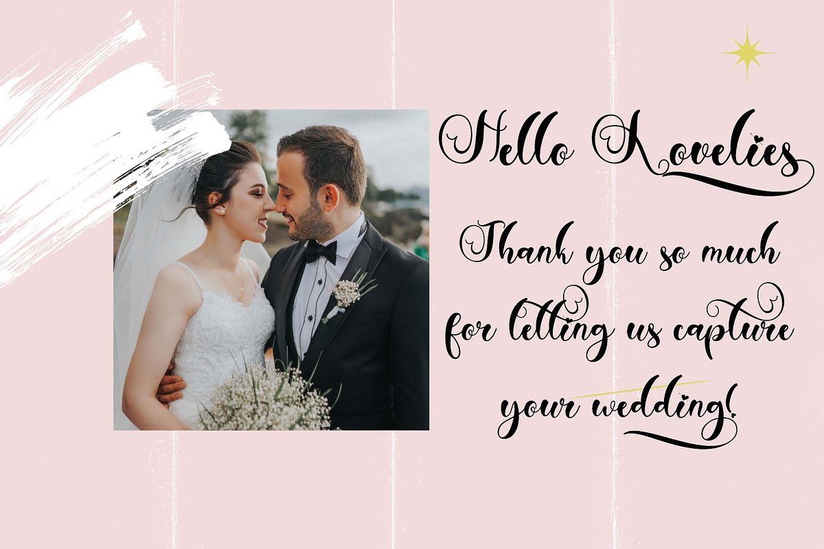 Katarina Valentine, a Handwritten Font by Yoga Letter (Photo 5 of 9)