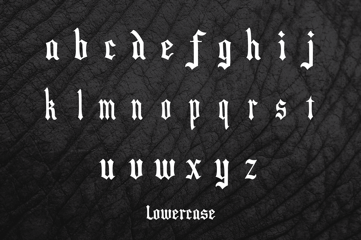 Victor Gothic, a Blackletter Font by EW Type Foundry (Photo 6 of 13)