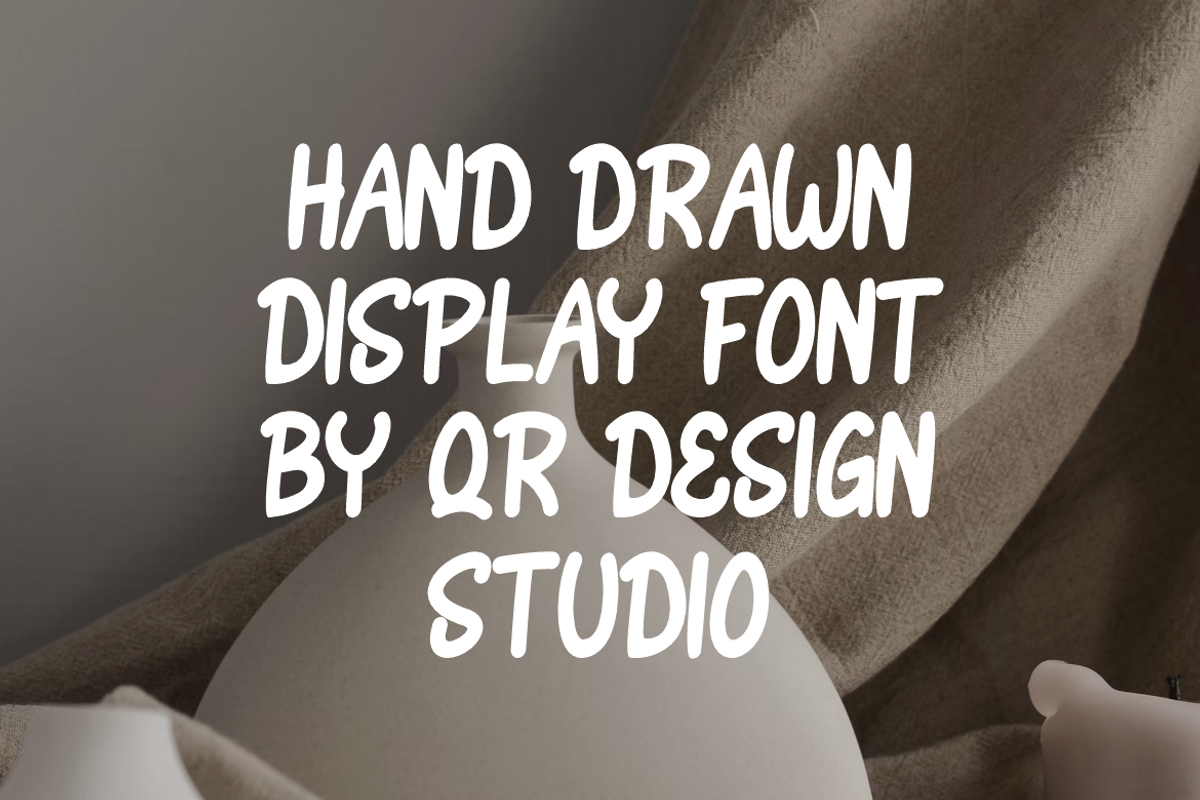Grocke Sovers - Hand Drawn Font, a Handwritten Font by QR Design Studio (Photo 4 of 6)