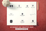 Branding logo premade modern kit, a Branding & Logo Template by Nues Design (Thumbnail 2 of 12)