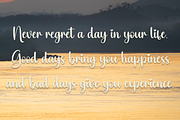Gaffer | Script Font, a Script Font by Scratchones (Thumbnail 4 of 8)
