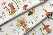 Gnomes Whimsy Pattern, a Pattern Graphic by Lady Bruniere Design (Thumbnail 8 of 8)