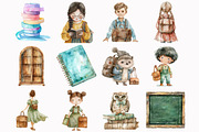 Back to School Elements, an Illustration by Design Market (Thumbnail 2 of 5)