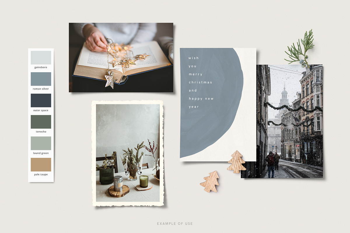 Scandi Christmas Shapes Backgrounds, a Texture Graphic by Aesthetic Eye (Photo 9 of 18)