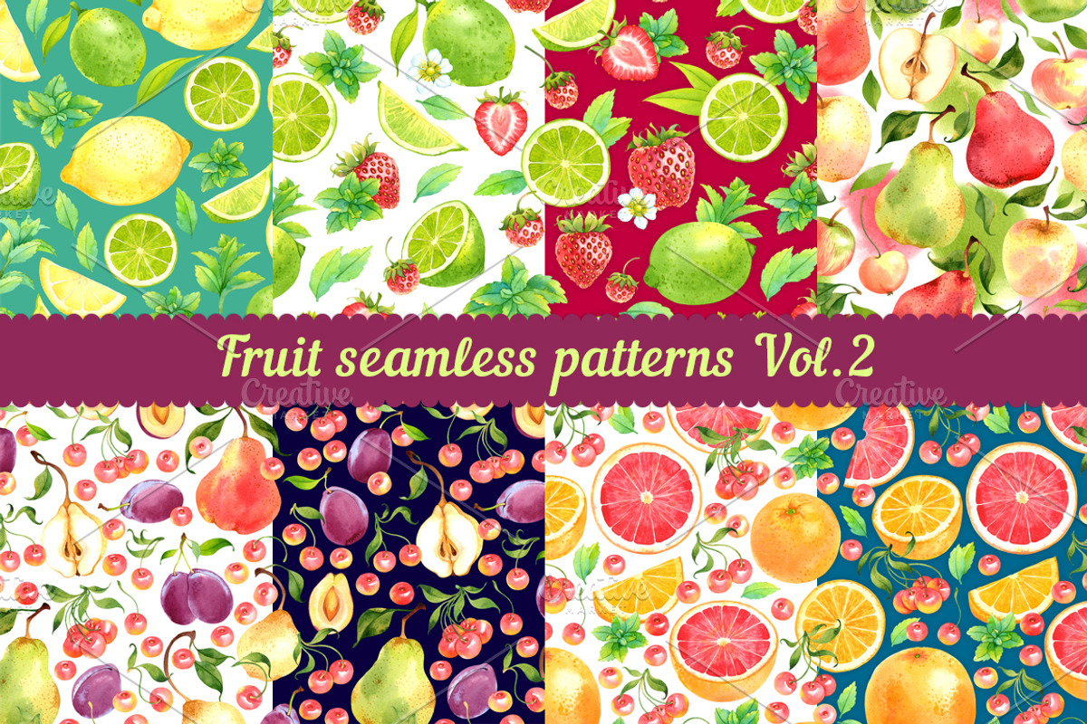 30% Off! Fruits + Vegetables + Herbs, a Food Illustration by Evgeniia Zagreeva (Photo 6 of 12)
