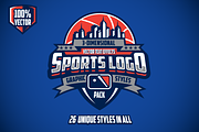 3D Sports Logo Graphic Styles Pack, a Brushes & More by Vectricity Designs (Thumbnail 1 of 5)