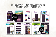 Mobile Travel Itinerary Template, a Templates & Theme by Digital By Nikoleta (Thumbnail 10 of 11)