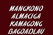 TD Lukay Pro, a Font by inucatapusan (Thumbnail 4 of 8)