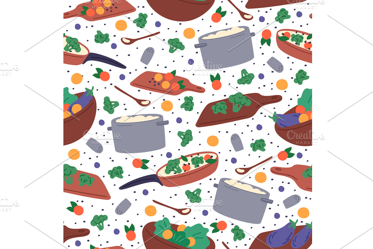 Kitchenware pot. Food preparation, a Food Illustration by Vectorbuum