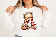 Whimsical Summer Teddy Bear Clipart, an Illustration by SVGArt (Thumbnail 3 of 9)