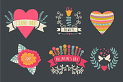 21 Valentine's Day patterns, a Pattern Graphic by Markovka (Thumbnail 5 of 5)
