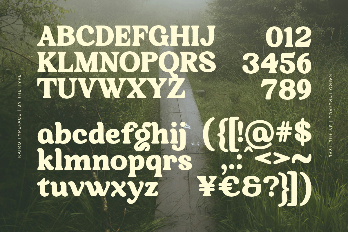 Kairo - Stylized Rounded Font, a Serif Font by The_Type (Photo 11 of 12)