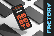 Renosa – Techno Font, a Sans Serif Font by Craft Supply Co. (Thumbnail 6 of 8)