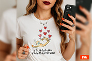 Valentine Cat PNG Bundle, a Graphic by GlitterCraft (Thumbnail 46 of 101)