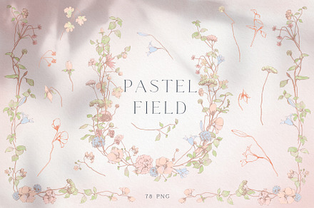 Pastel Floral collection