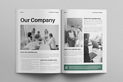 Annual Report Template, a Brochure Template by E-Type (Thumbnail 4 of 7)