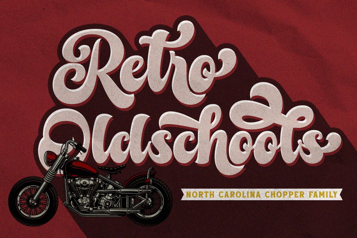 The Sticky Line - Retro Font, a Script Font by Suza Studio (Photo 6 of 11)