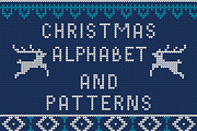 Knitted Alphabet and Patterns, a Pattern Graphic by Katyr (Thumbnail 1 of 4)