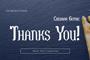Cheddar Gothic, a Sans Serif Font by Wow Magic (Thumbnail 3 of 3)