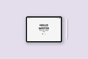 iPad Pro 11-inch Mock-Ups, an iPad Mockup by Modern Studio (Thumbnail 4 of 5)