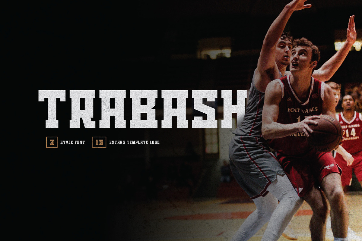 Slab font - Trabash Typeface, a Slab Serif Font by Missingfont.std (Photo 1 of 8)