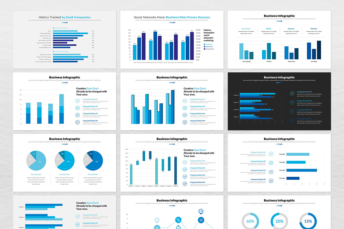 Business Plan Infographic PowerPoint, a Presentation Template by WhiteGraphic (Photo 11 of 18)