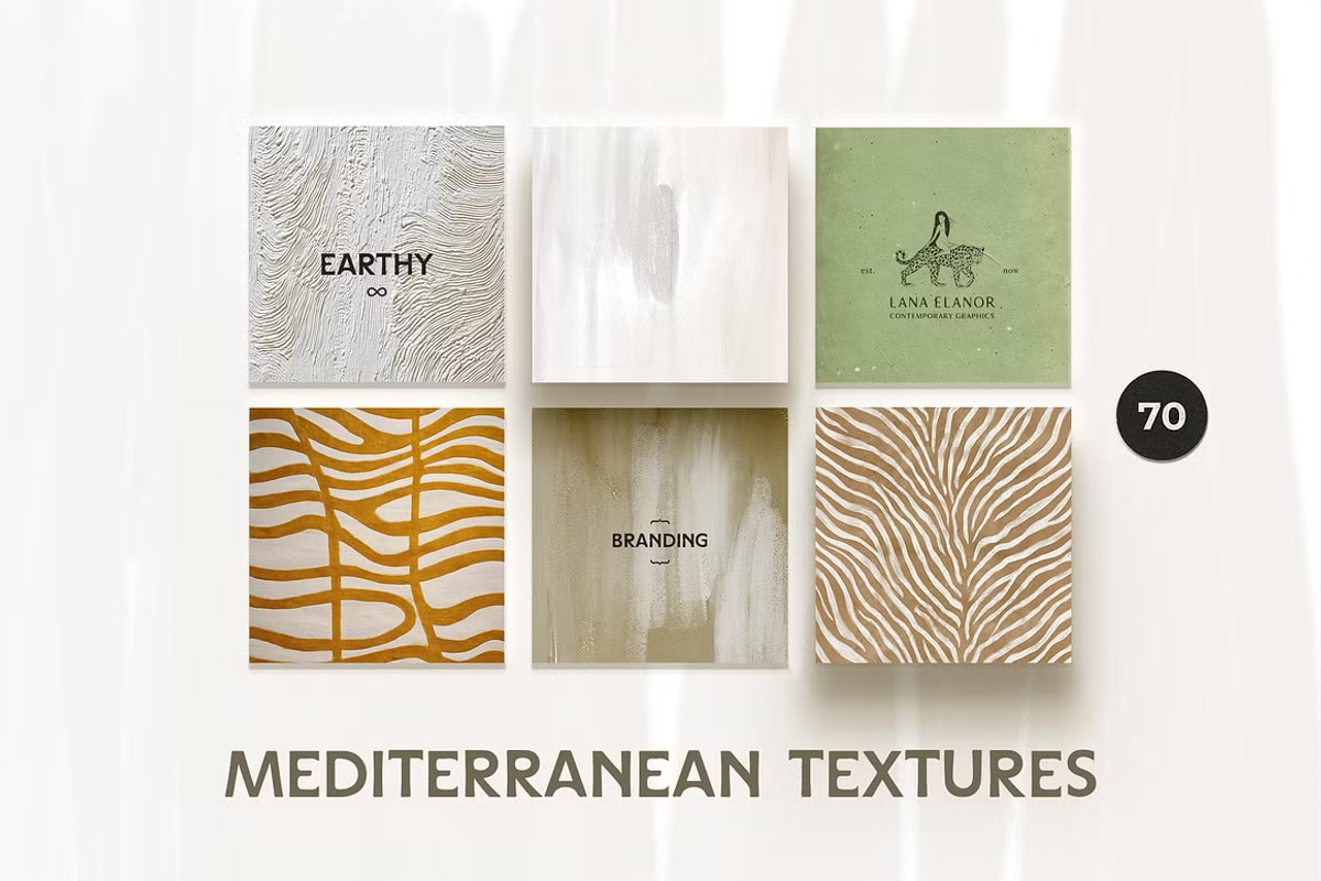Earthy Textures & Symbols Bundle, a Background Graphic by Lana Elanor (Photo 9 of 9)