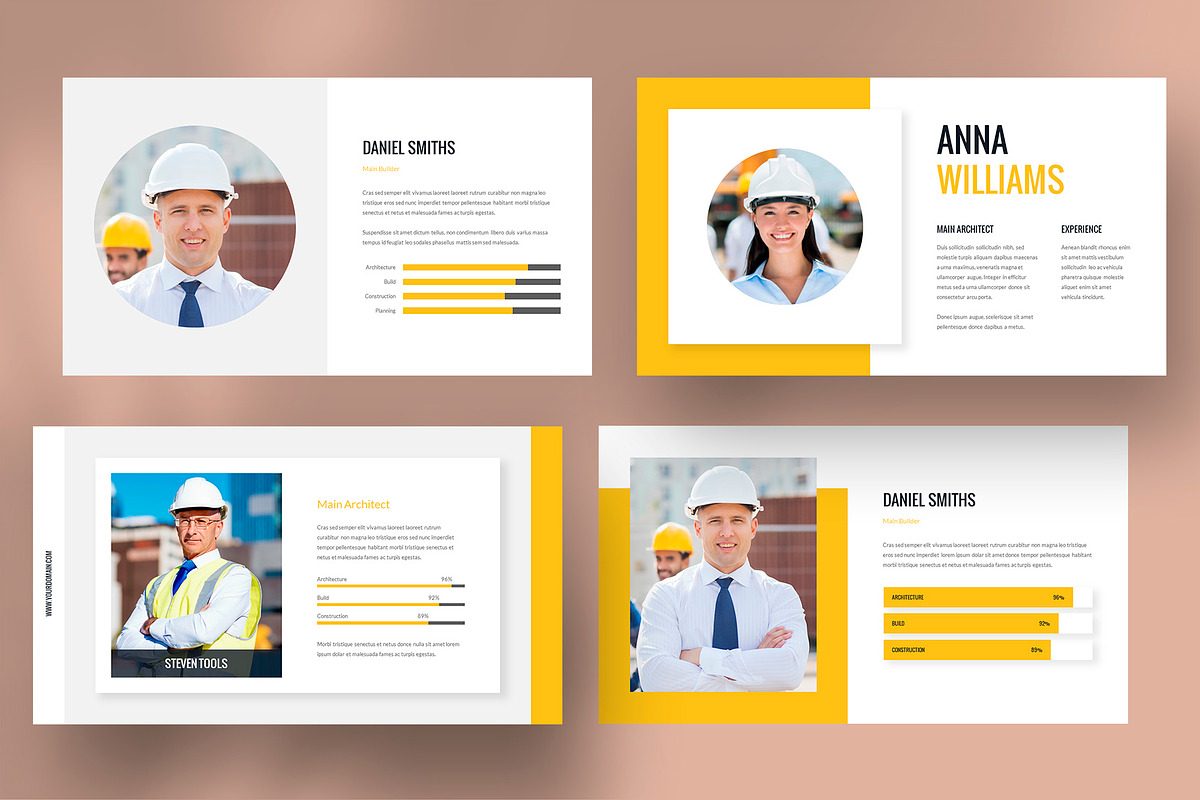 Construction Company Profile PPT, a Presentation Template by artbart (Photo 13 of 26)