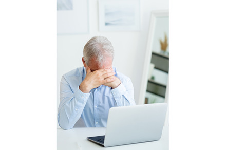 tired worker job stress business man, a Business Photo by Photo Drive Studio
