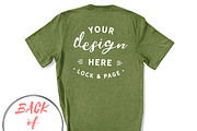 Back Of T-Shirt BC3001 Mockup Bundle, a Shirt Mockup by lock and page (Thumbnail 62 of 88)