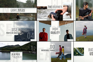 Light Titles for Premiere Pro, a Templates & Theme by FlashFXbox