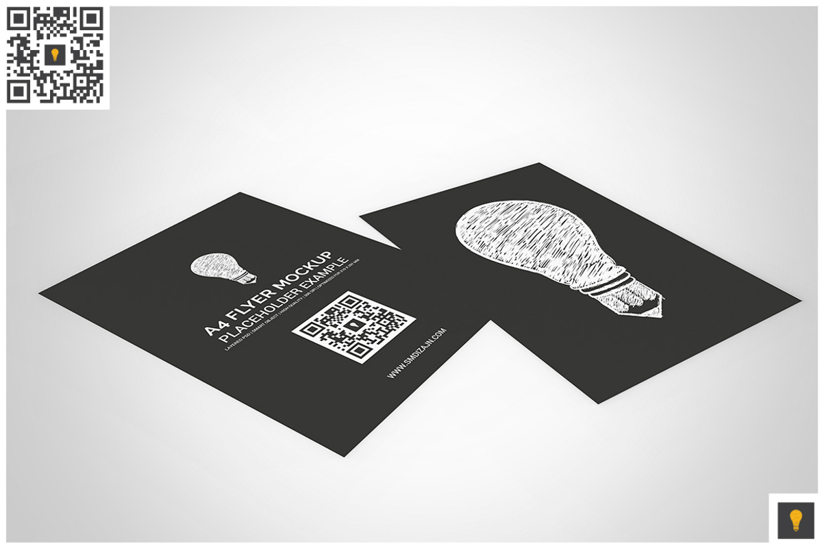 Flyer Mockup, a Print Template by Shocky Design Studio (Photo 4 of 6)