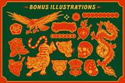 The Houma & Extras!, a Serif Font by IronbirdCreative (Thumbnail 3 of 9)