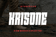 Krisone - Font