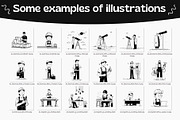 Notion-Style Illustration Occupation, a Work Illustration by DaisyStudio (Thumbnail 5 of 10)