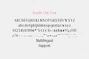 Rosalie Chic Serif, a Serif Font by gafaroff studio (Thumbnail 6 of 6)