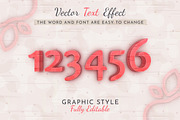 3D Apple Editable Text Effect, a Layer Style Add-On by rwgusev (Thumbnail 5 of 7)